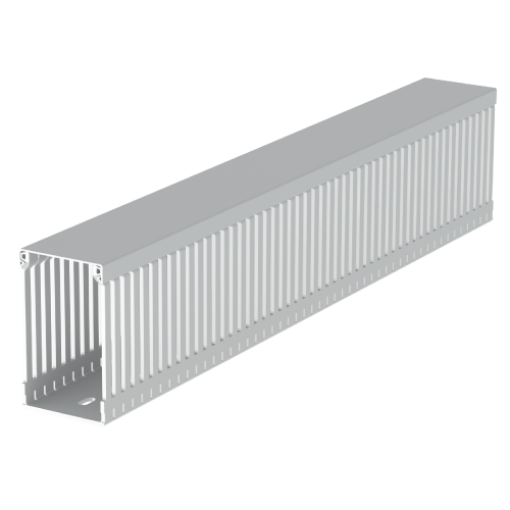 Calha de quadros Unex 100x60, em U43X sem halogéneos cor cinzento