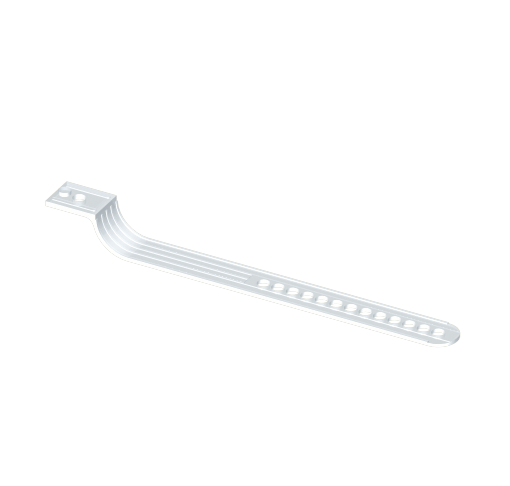 Braçadeira Unex, em U60X cor natural
