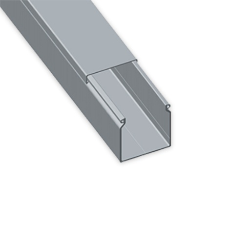 Calha Unex 25x20, em U23X cor cinzento