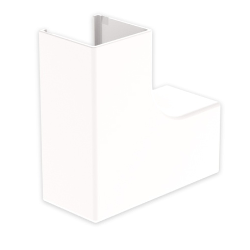 Ângulo plano Unex 35X35, em U24X cor branco