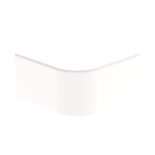 Ângulo exterior Unex 35X35, em U24X cor branco