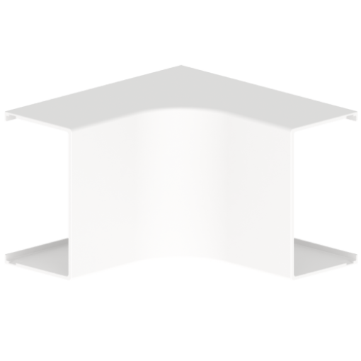 Ângulo interior Unex 45x75, em U24X cor branco