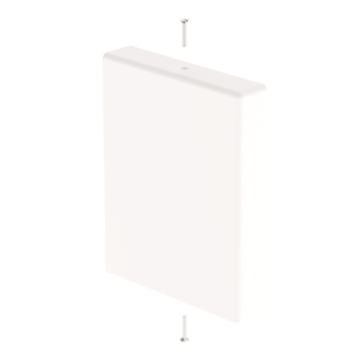 Tampa final Unex 60x75, em U24X cor branco