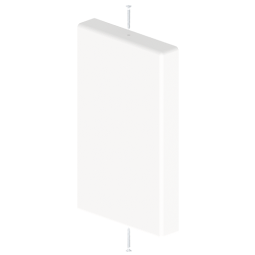 Tampa final Unex 60x100, em U24X cor branco