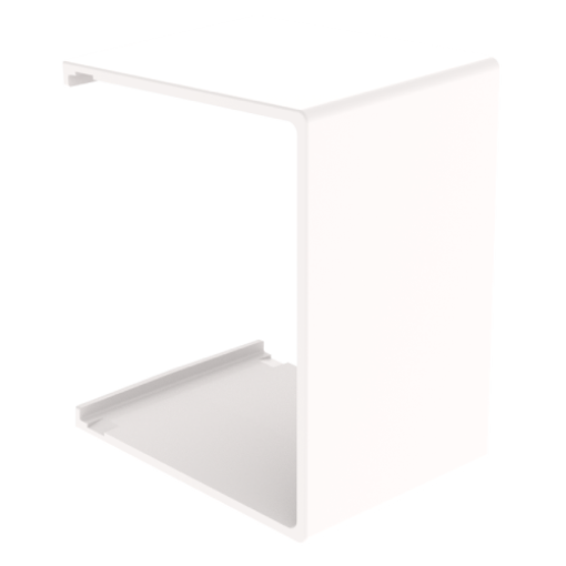 Peça de união Unex 60X75, em U24X cor branco