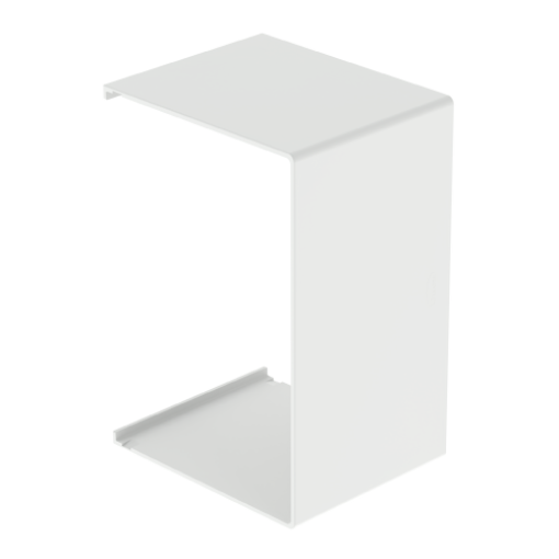 Peça de união Unex 95x140, em U24X cor branco
