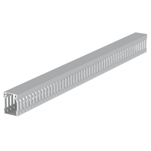 Calha de quadros Unex 42x30, em U43X sem halogéneos cor cinzento