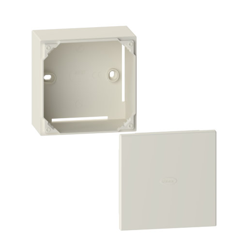 Caixa de conexão-derivação Unex 85x85x45 em U48X sem halogéneos