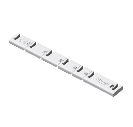 Retentor compactador Unex, em U43X cor cinzento