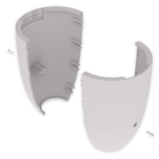Embelezador de tecto Unex, em U24X cor cinzento