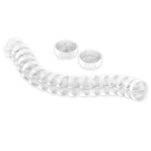 Guia articulada Unex 3m, em PC transparente