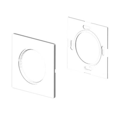 Adaptador universal de guia Unex, em U24X cor branco