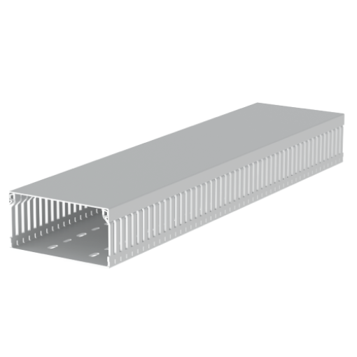Calha de quadros Unex 60x120, em U43X sem halogéneos cor cinzento