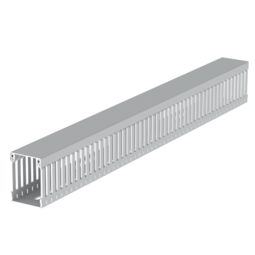 Calha de quadros Unex 60x43, em U43X sem halogéneos cor cinzento