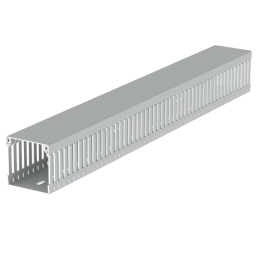 Calha de quadros Unex 60x60, em U43X sem halogéneos cor cinzento