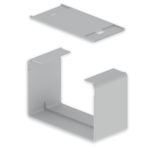 Tapa-Juntas Unex 60X100, em U23X cor cinzento