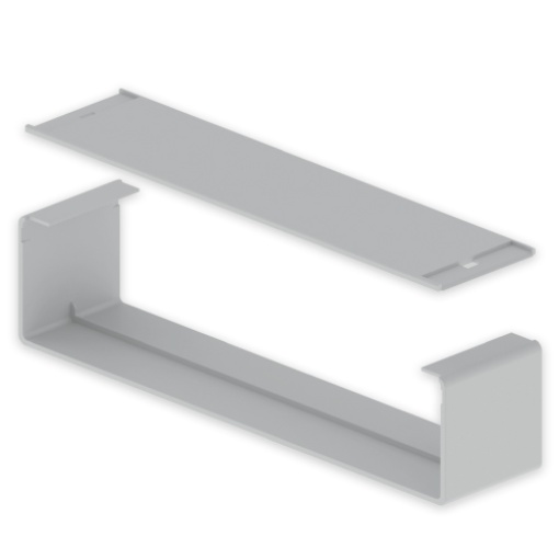 Tapa-Juntas Unex 60X300, em U23X cor cinzento