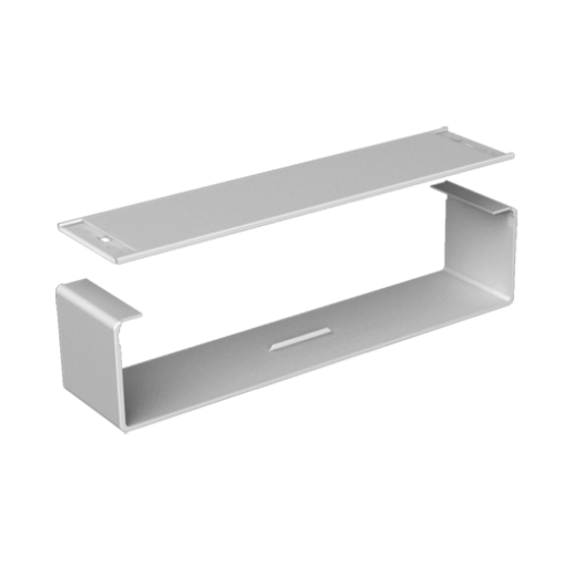 Tapa-juntas Unex 100x400, em U48X cor cinzento
