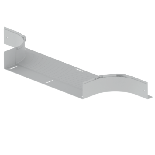 Derivação T Unex 100x600, em U48X cor cinzento