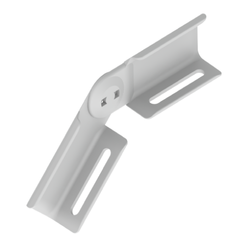 Articulação Unex 60mm, em U23X cor cinzento