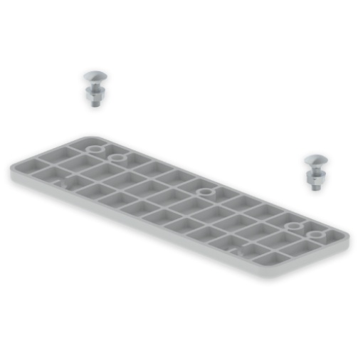 União base Unex 400, em U48X cor cinzento