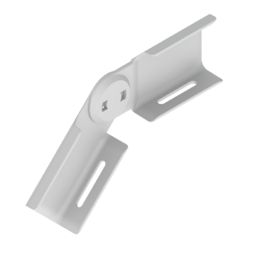 Articulação Unex 100mm, em U23X cor cinzento