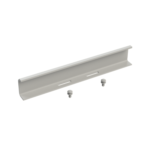 União entre troços com pernos Unex 100mm, em U23X cor cinzento
