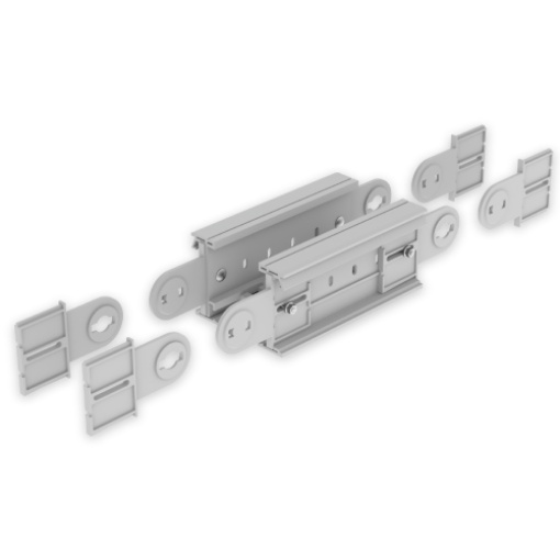 Ângulo vertical Unex 135x200, em U23X cor cinzento