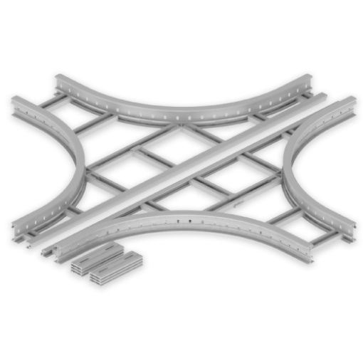 Cruz Unex 85x300 R600, em U48X cor cinzento