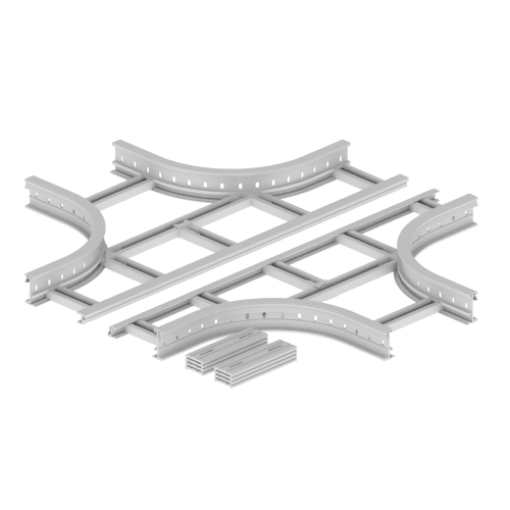 Cruz Unex 85x400 R300, em U48X cor cinzento
