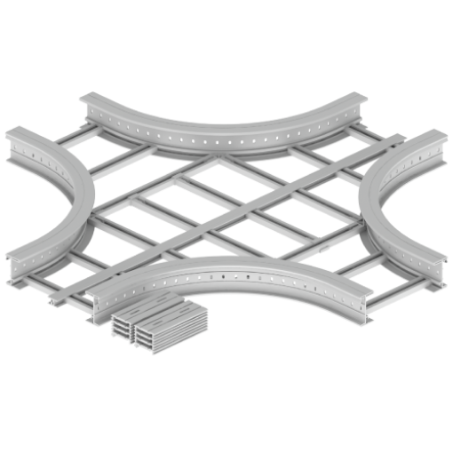 Cruz Unex 135x500 R600, em U48X cor cinzento