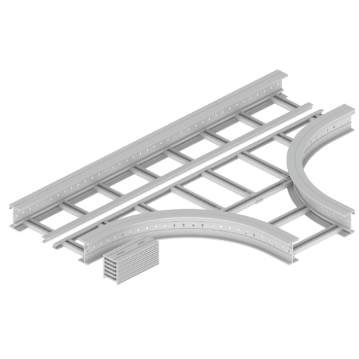 Derivação T Unex 135x500 R600, em U48X cor cinzento