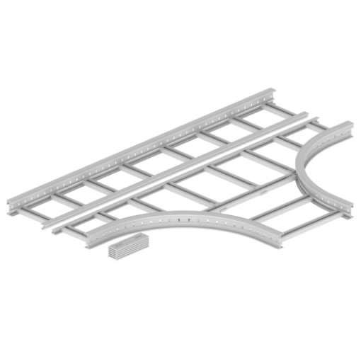 Derivação T Unex 85x600 R600, em U48X cor cinzento