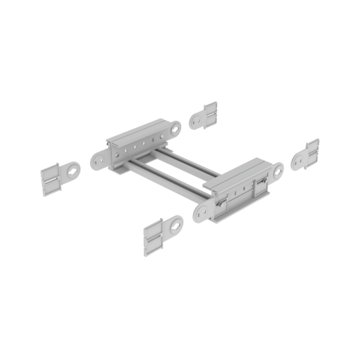 Ângulo vertical Unex 135x600, em U23X cor cinzento