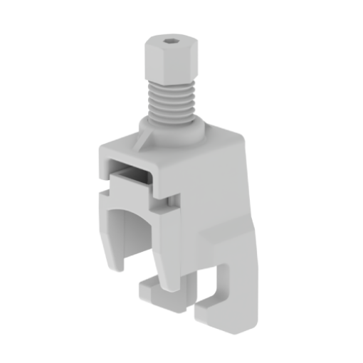 Braçadeira para cabos Unex Ø8-12, em U48X cor cinzento