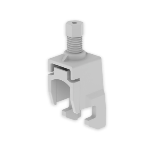 Braçadeira para cabos Unex Ø12-16, em U48X cor cinzento
