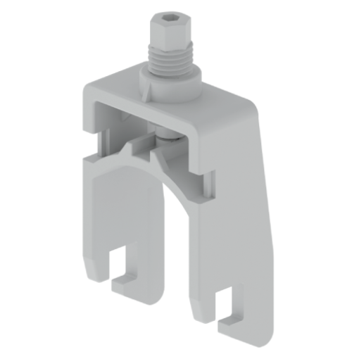 Braçadeira para cabos Ø40-46 Unex, em U48X cor cinzento
