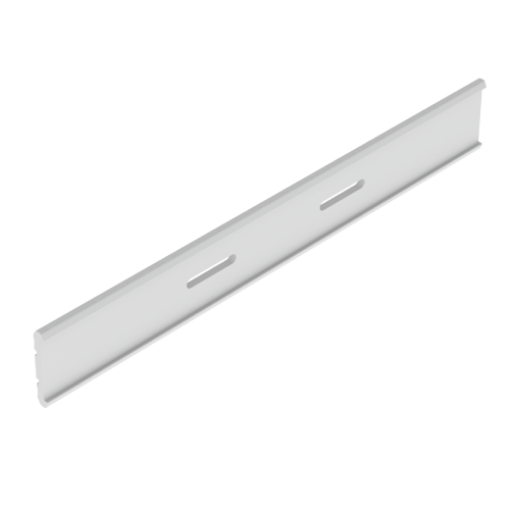 União entre troços Unex 85mm, em U23X cor cinzento