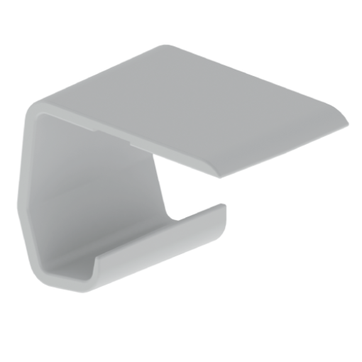 Fixador de tampa Unex, em U48X cor cinzento