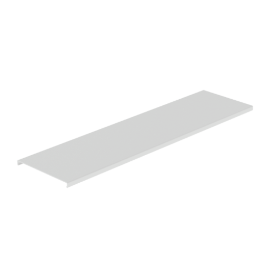 Tampa Unex 130mm, em U23X cor branco