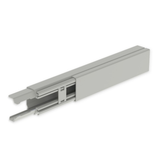 Calha para distribuição Unex 30x40, em U23X cor cinzento