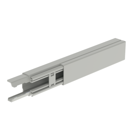Calha para distribuição Unex 30x40, em U23X cor cinzento