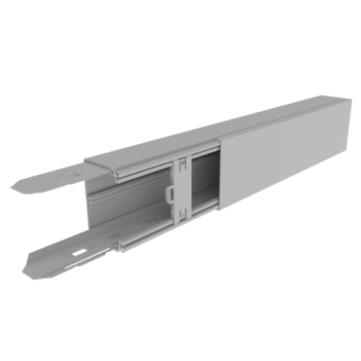 Calha para distribuição Unex 60X90, em U23X cor cinzento