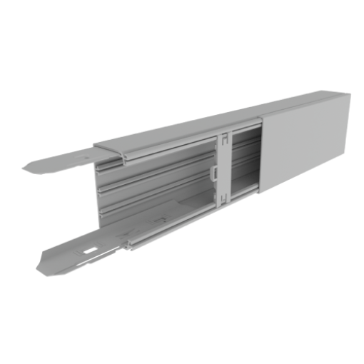 Calha para distribuição Unex 60x110, em U23X cor cinzento