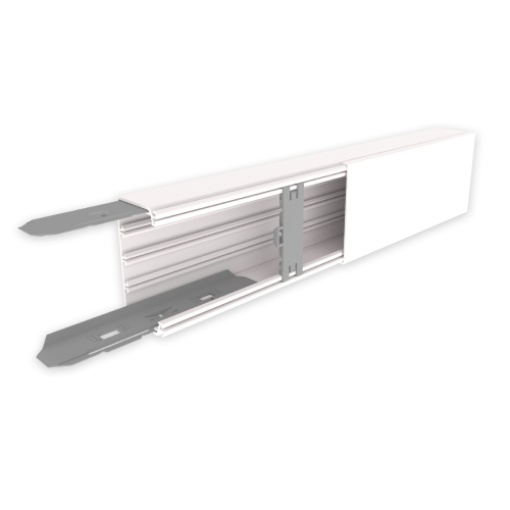 Calha para distribuição Unex 60x110, em U23X cor branco