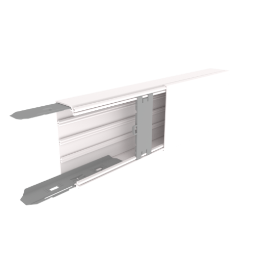 Calha para distribuição Unex 60x150, em U23X cor branco