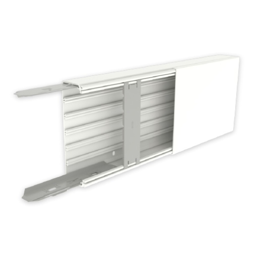 Calha para distribuição Unex 60x190, em U23X cor branco