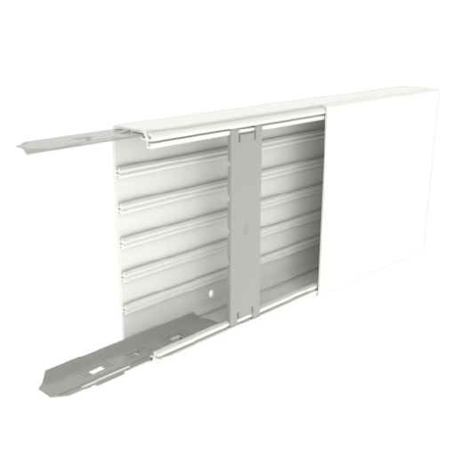 Calha para distribuição Unex 60x230, em U23X cor branco