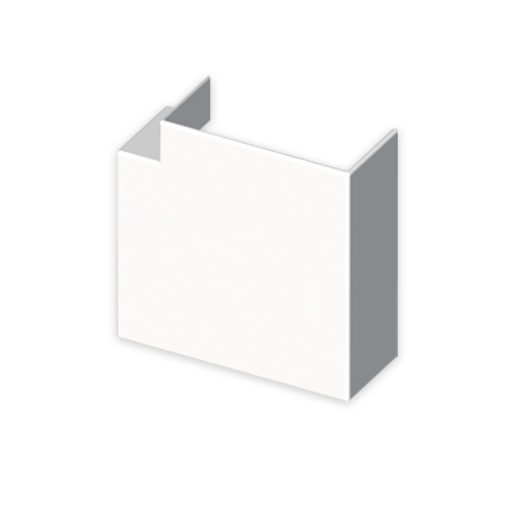 Ângulo plano Unex 30x60, em U24X cor branco