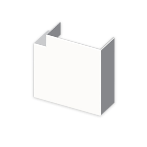 Ângulo plano Unex 60x150, em U24X cor branco